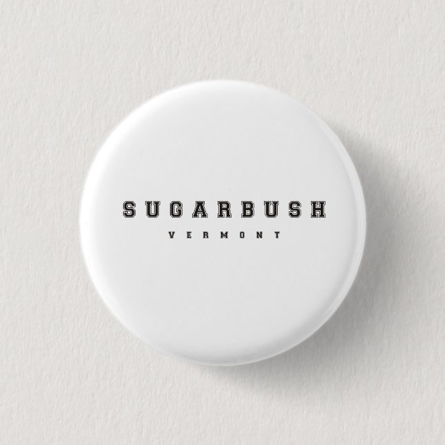 Sugarbush Vermont 3 Cm Round Badge (Front)