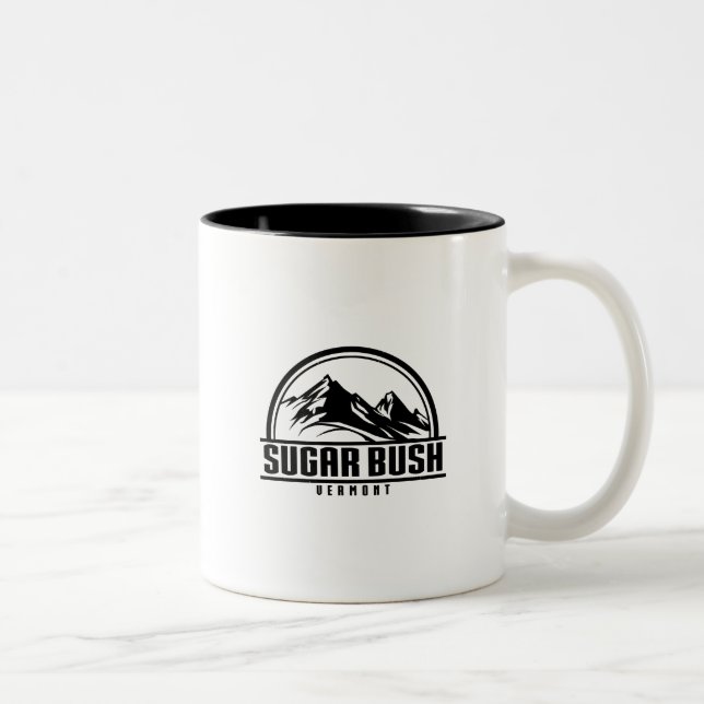 Sugarbush Vermont Two-Tone Coffee Mug (Right)
