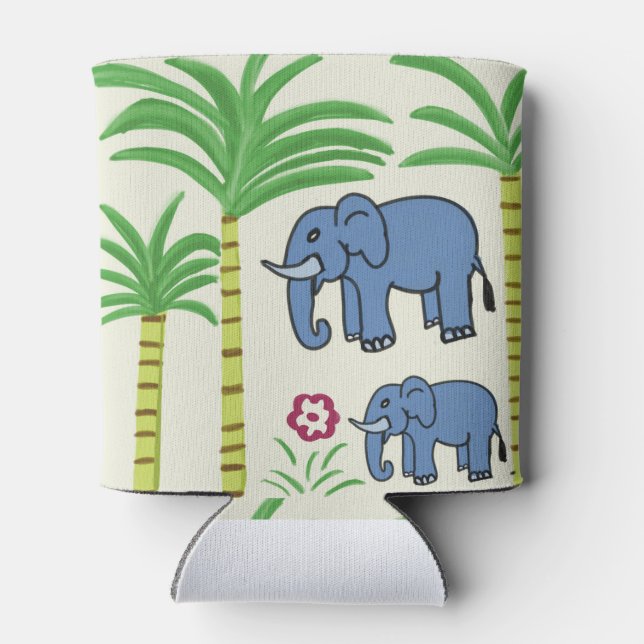 sugarcane and elephant can cooler (Back)