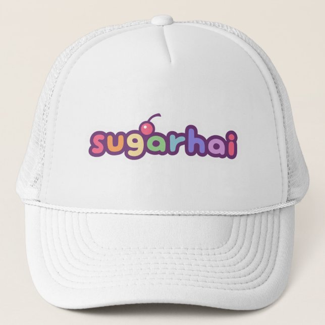sugarhai logo trucker hat (Front)