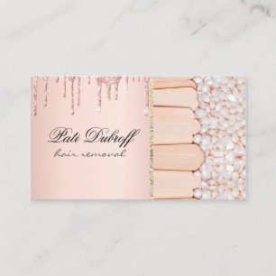 Sugaring Hair Removal Sugaring Beauty Salon Spa Business Card