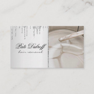 Sugaring Hair Removal Sugaring Beauty Salon Spa Business Card