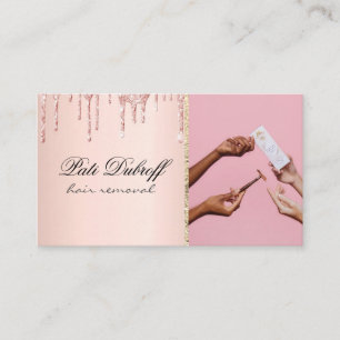 Sugaring Hair Removal Sugaring Beauty Salon Spa Business Card