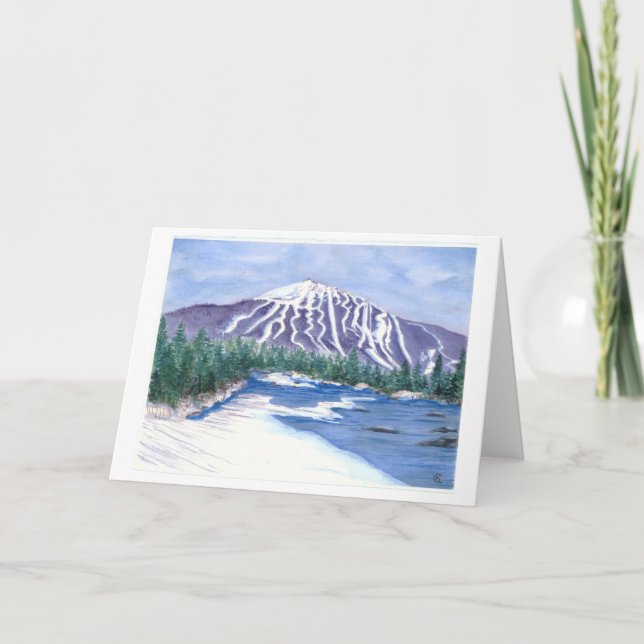 Sugarloaf from te River Card (Front)