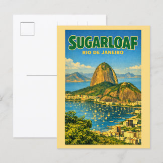 Sugarloaf Mountain Rio de Janeiro Brazil gifts Postcard