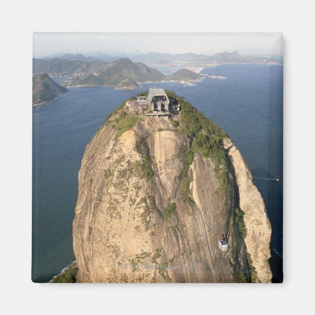 Sugarloaf Mountain, Rio de Janeiro, Brazil Magnet (Front)