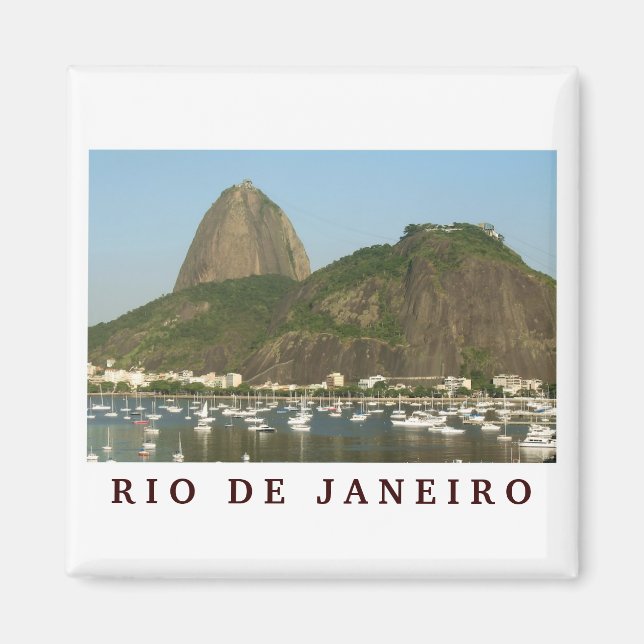"Sugarloaf, Rio de Janeiro" magnet (Front)