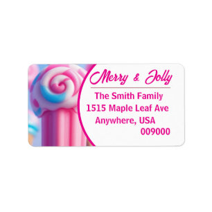 Sugarplum Freeze - Return Address Label