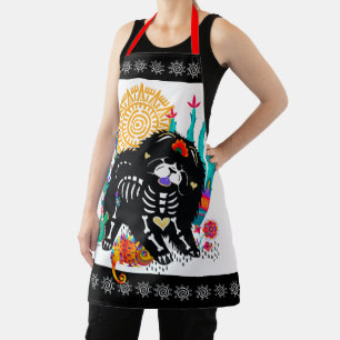 SUGARSKULL NIRVANA  Chow Dog Apron