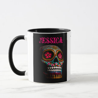 Suger Skull Personalized Mug