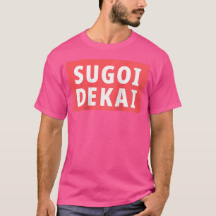 Sugoi Dekai Anime Cosplay 	 Baseball T-Shirt