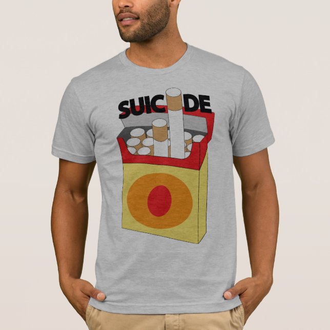'Suicide' Anti-Smoking shirt (Front)