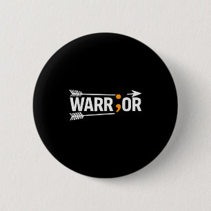 Suicide Awareness Depression Anxiety Mental Health 6 Cm Round Badge
