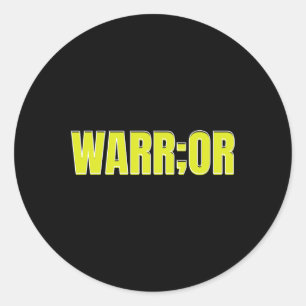 Suicide Awareness Depression Anxiety Mental Health Classic Round Sticker