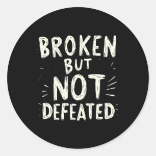 Suicide Awareness Depression Anxiety Mental Health Classic Round Sticker