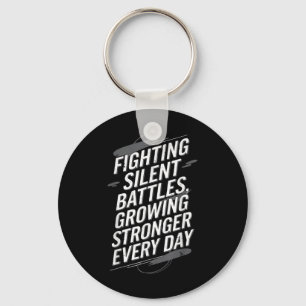 Suicide Awareness Depression Anxiety Mental Health Key Ring