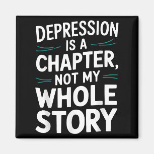 Suicide Awareness Depression Anxiety Mental Health Magnet