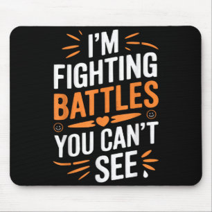 Suicide Awareness Depression Anxiety Mental Health Mouse Pad