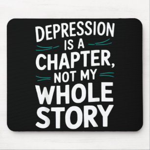 Suicide Awareness Depression Anxiety Mental Health Mouse Pad