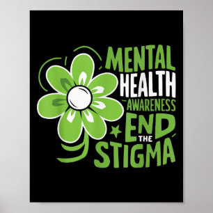 Suicide Awareness Depression Anxiety Mental Health Poster