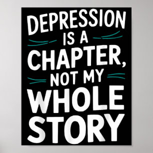 Suicide Awareness Depression Anxiety Mental Health Poster