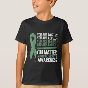 Suicide Awareness Depression Anxiety Mental Health T-Shirt