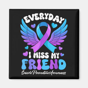 Suicide Awareness Friend Suicide Prevention Awaren Magnet