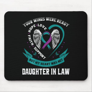 Suicide Awareness In Memory Of My Daughter In Law Mouse Pad