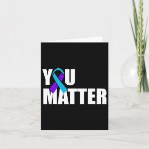 Suicide Awareness Mental Health Awareness Mens And Card