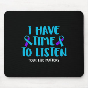 Suicide Awareness Mental Health Awareness _ Mens & Mouse Pad