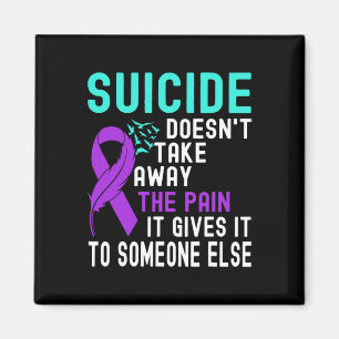 Suicide Awareness Mental Health Suicide Prevention Magnet