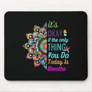 Suicide Awareness Semicolon 988 Gift Ideas 1 Mouse Pad