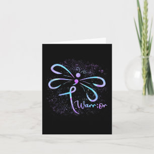 Suicide Awareness Semicolon Dragonfly Mental Healt Card