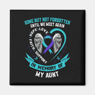 Suicide Awareness Shirt Aunt Mens Women Prevention Magnet