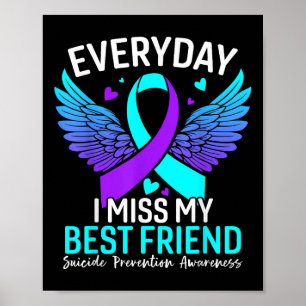 Suicide Awareness Shirt Best Friend Suicide Poster