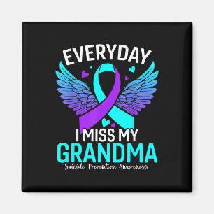 Suicide Awareness Shirt Grandma Suicide Magnet