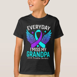 Suicide Awareness Shirt Grandpa Suicide