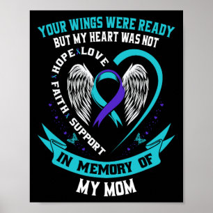 Suicide Awareness Shirt Mum Son Daughter Preventio Poster