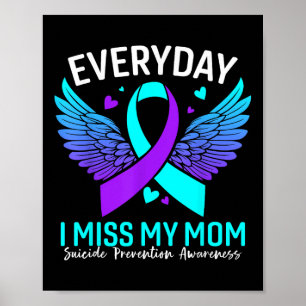 Suicide Awareness Shirt Mum Suicide Prevention Poster