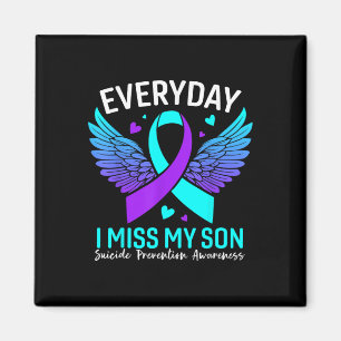 Suicide Awareness Shirt Son Suicide Prevention Magnet