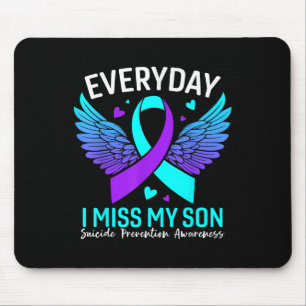 Suicide Awareness Shirt Son Suicide Prevention Mouse Pad