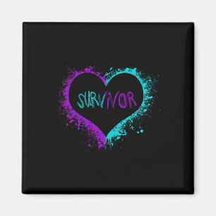 Suicide Awareness Shirt Survivor Suicide Awareness Magnet