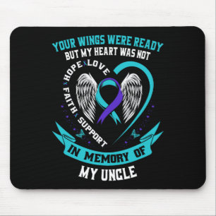 Suicide Awareness Shirt Uncle Niece Nephew Prevent Mouse Pad