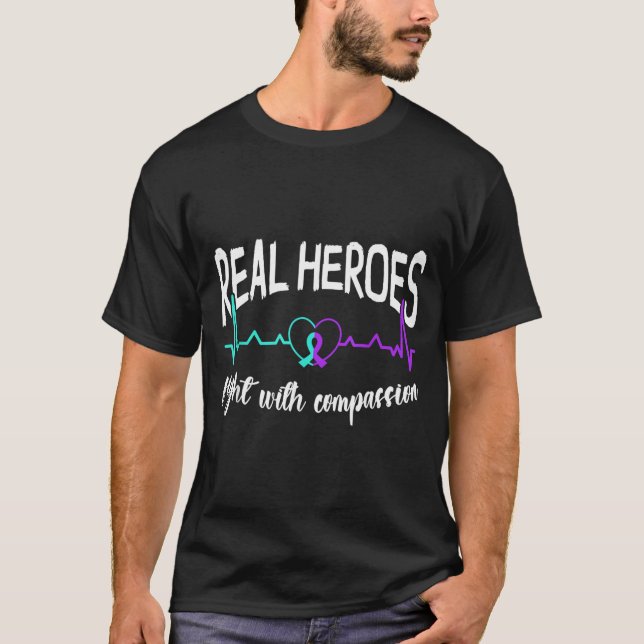 Suicide Awareness Suicide Prevention Support T-Shirt (Front)