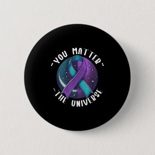 Suicide Awareness Suicide Prevention Suprt Survivo 6 Cm Round Badge