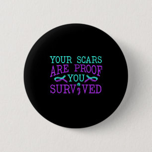 Suicide Awareness Suicide Prevention Suprt Survivo 6 Cm Round Badge