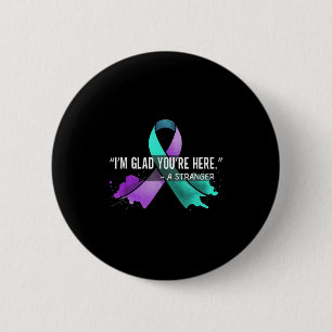 Suicide Awareness Suicide Prevention Suprt Survivo 6 Cm Round Badge