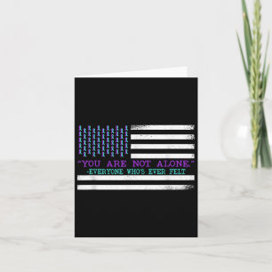 Suicide Awareness Suicide Prevention Suprt Survivo Card