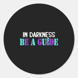 Suicide Awareness Suicide Prevention Suprt Survivo Classic Round Sticker
