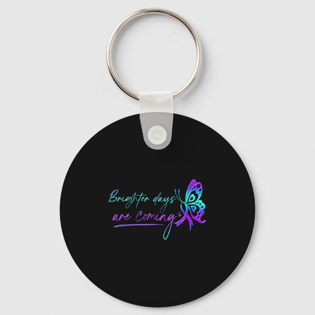 Suicide Awareness Suicide Prevention Suprt Survivo Key Ring (Front)